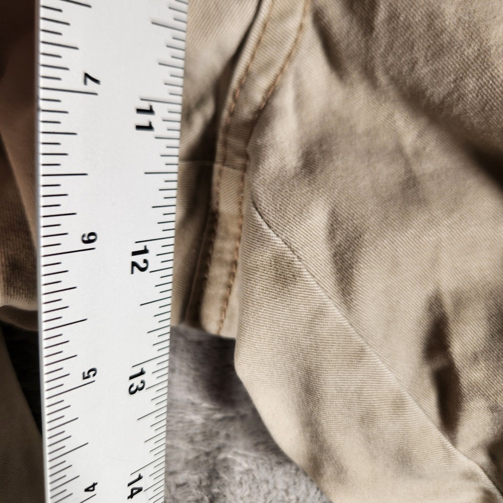 Hurley Chino Shorts Mens 36 Tan Excellent Stretch Flat Front Casual - Picture 3 of 12